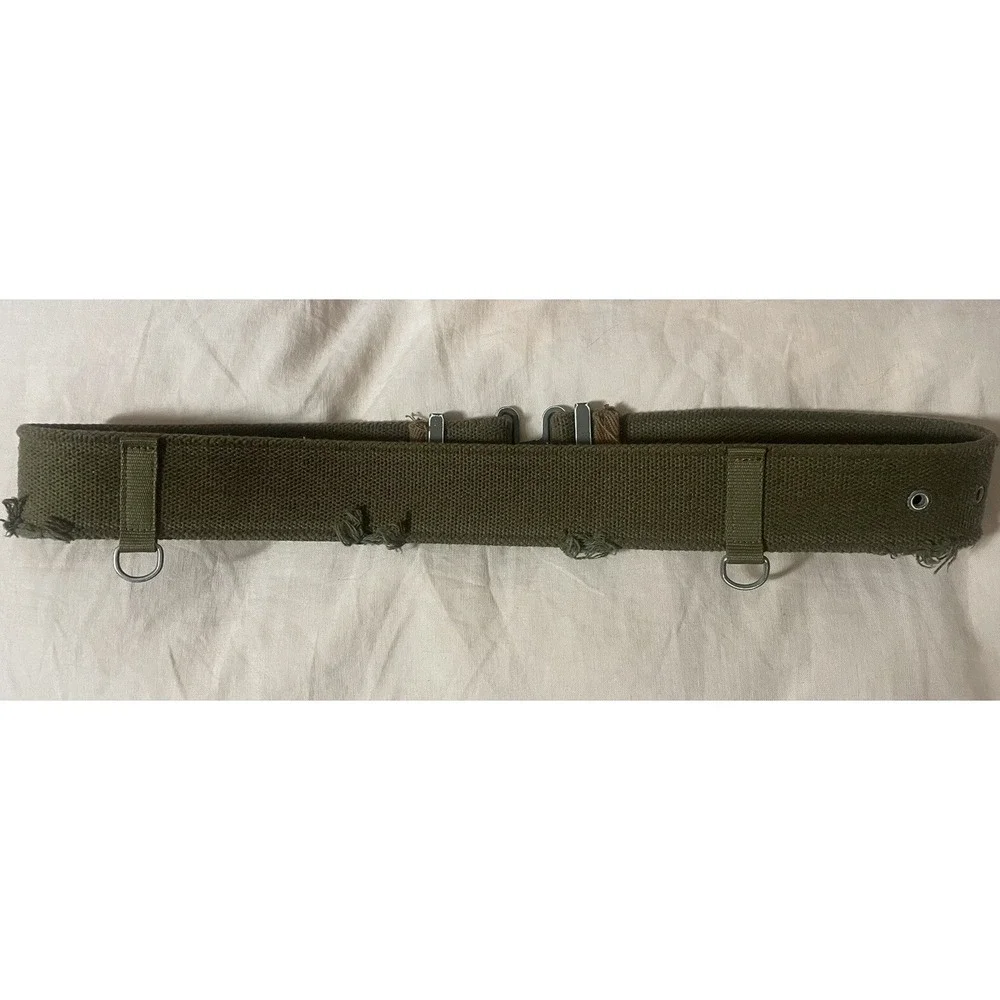 Hugo Boss Belt Sz 32 / 85 Military Green Pistol 20000‎ 91541